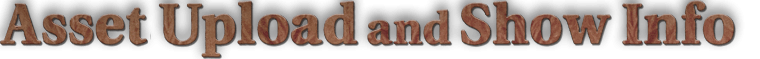 Asset upload